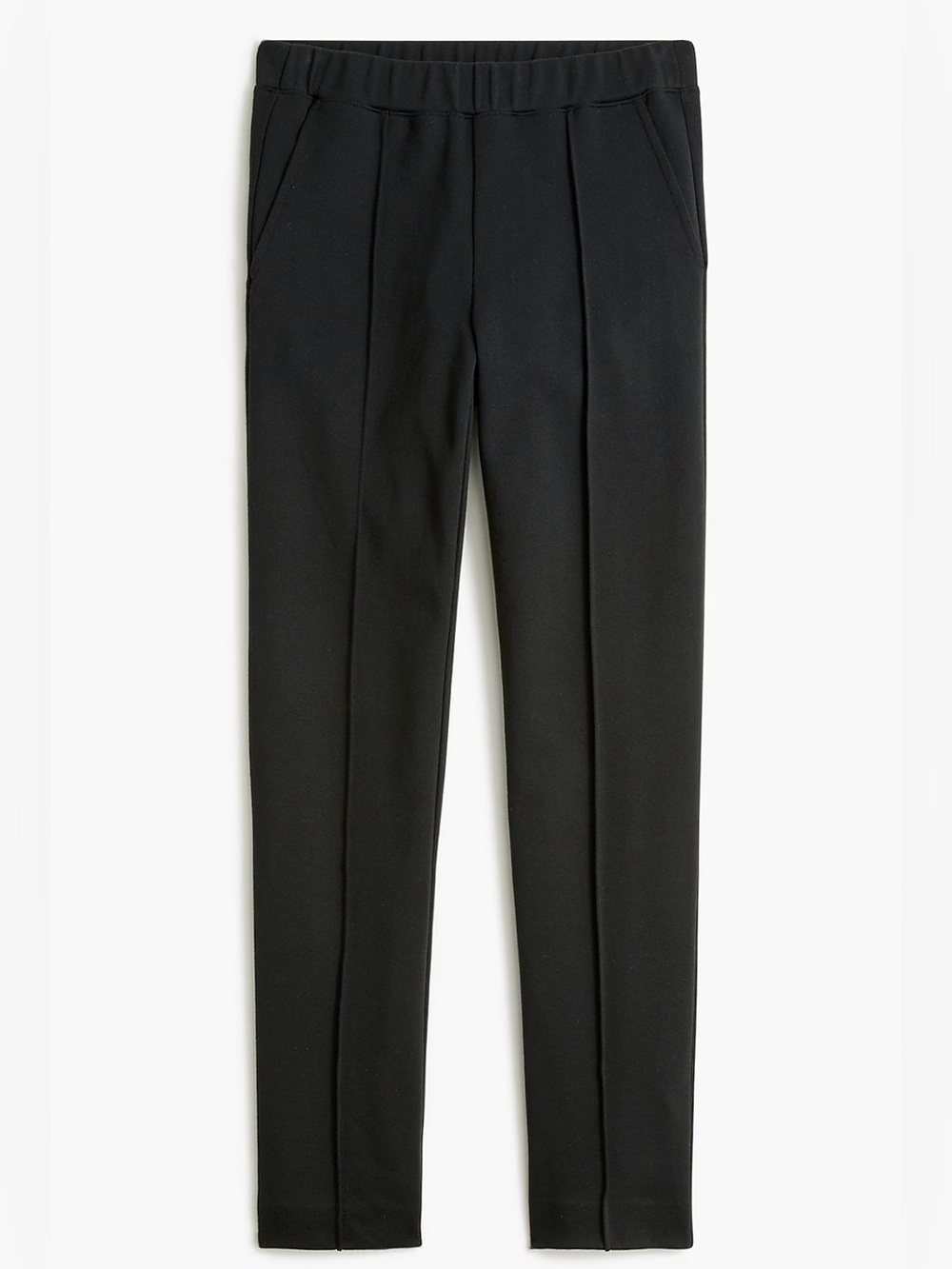 J. Crew Factory Black Pintuck Sweatpants XL